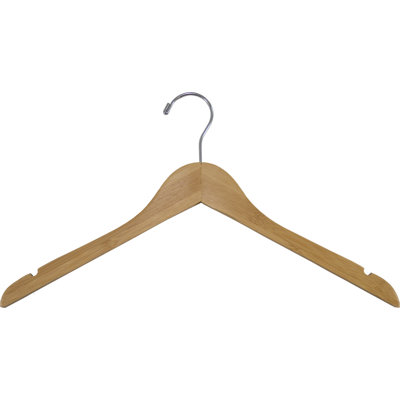 Cintre en bambou pour robe / chandail / chandail