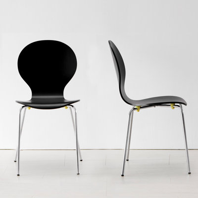 Isabellarose 17.3'' H Modern Stacking Side Chair