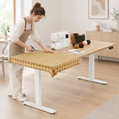 63'' Electric Height Adjustable Sewing Table