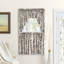 Emogene Toile Cotton Tailored 42'' Window Valance-2056952155