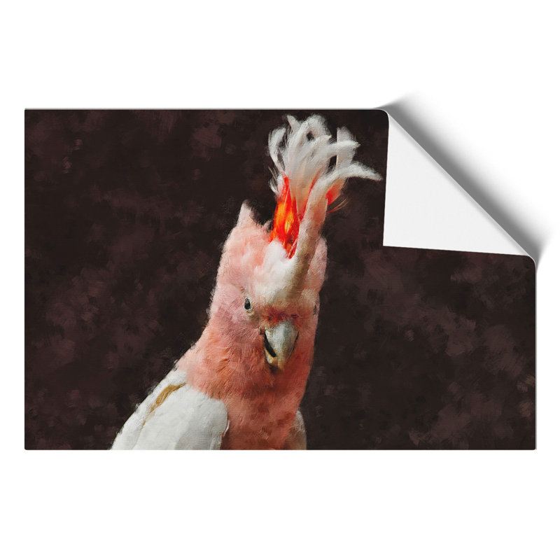Cockatoo Bird Vol.1 - No Frame Painting, 21cm H x 30cm W x 0.1cm D