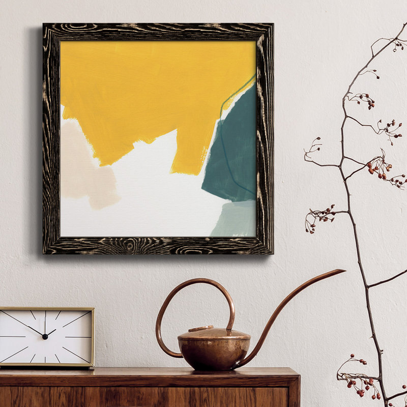 Toile Tilt-Premium encadrée Tilt, H 34,5 po x l 34,5 po x P 1 po, Cadre noir