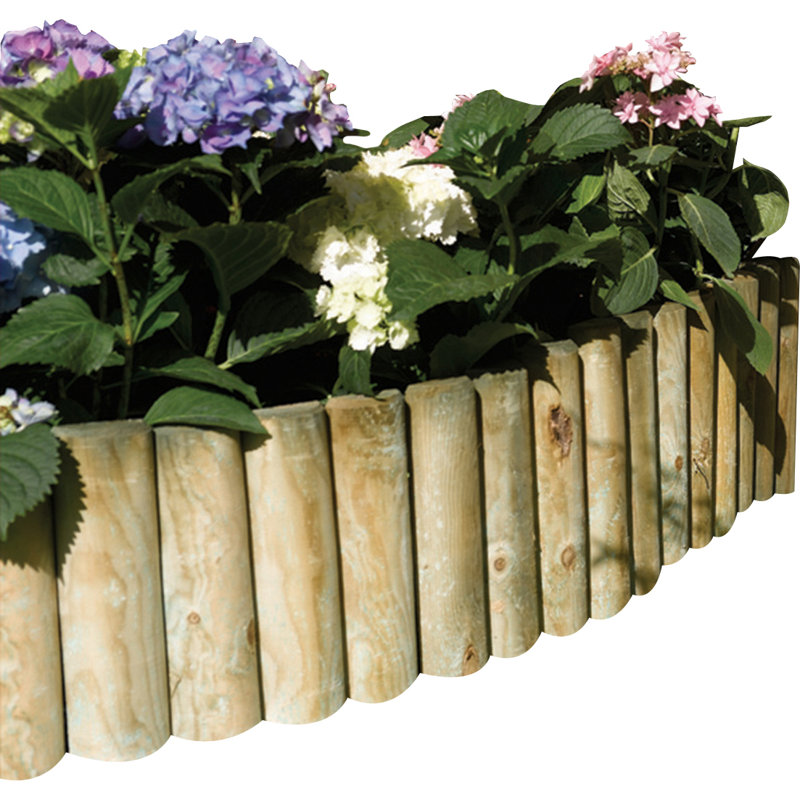1.8m x 0.1m Rowlinson Edging, 4 Packs