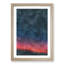 Shooting Star Over Mexico Painting - Framed Print-56922573-56922574