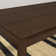 72 in Solid Wood Rectangular Dining Table