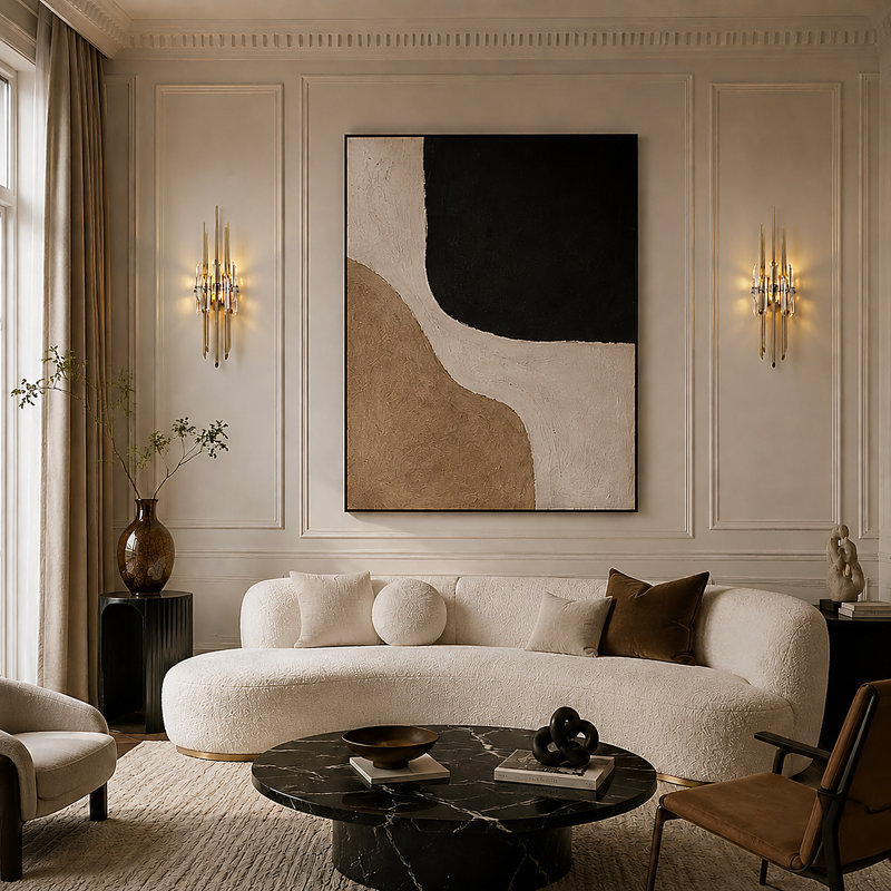 Grigor 1-Light Brass Wall Sconce