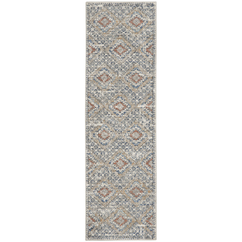 Breonnah Geometric Indoor Rug, Runner 2'2" x 7'6"