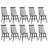 Alvie Solid Wood Cross Back Side Chair-99057981