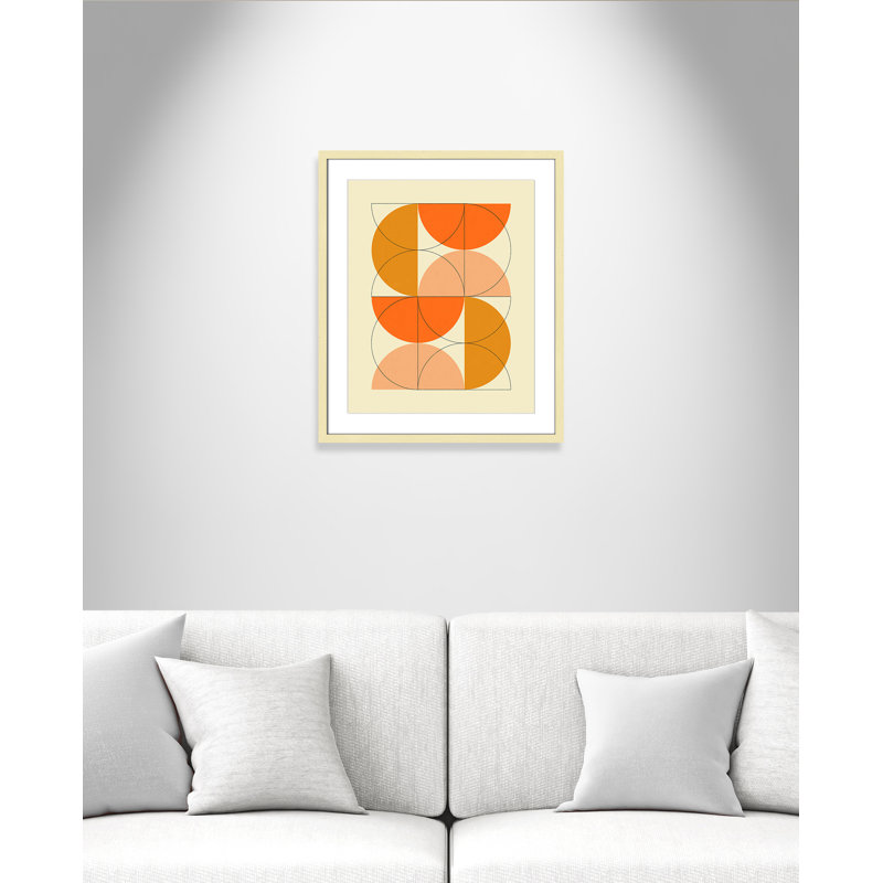 «Imaginaire 2» par Blue, L 21,5 po x H 25,5 po, Imprimé mat, Matte Gold