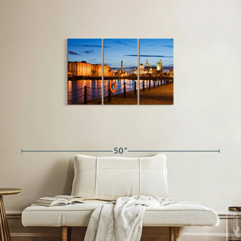 Albert Dock Waterfront, H 20 po x l 33 po