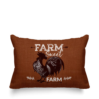 Coussin intérieur / extérieur Cooper Farm House Rooster