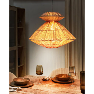 Analah 1 - Light Natural Novelty Pendant