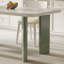Table de salle à manger en pierre frittée de style crème-608581018-608581019
