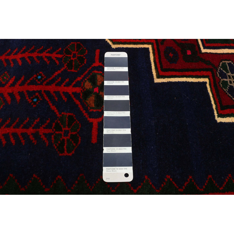 Tapis bleu Konya Anatolian 5 pi x 9 pi 6 po