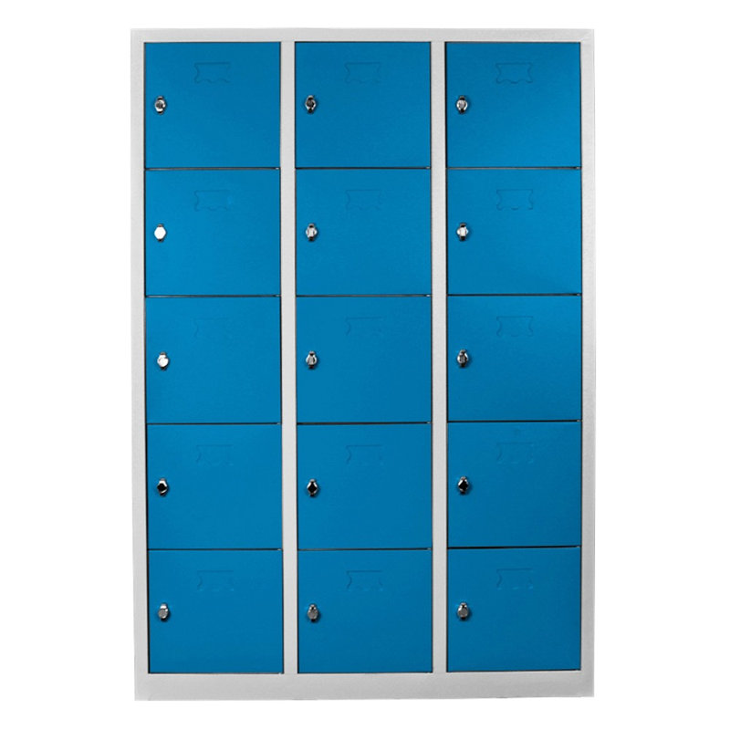 Armoire de rangement Locker, H 66,9 po x l 46,1 po x P 15,7 po, Bleu