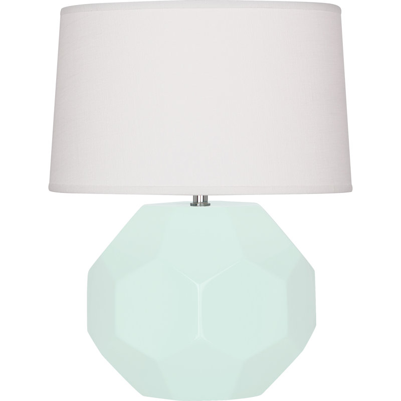 Small Franklin Accent Lamp, 23.5" H x 19.5" W x 19.5" D, Mint