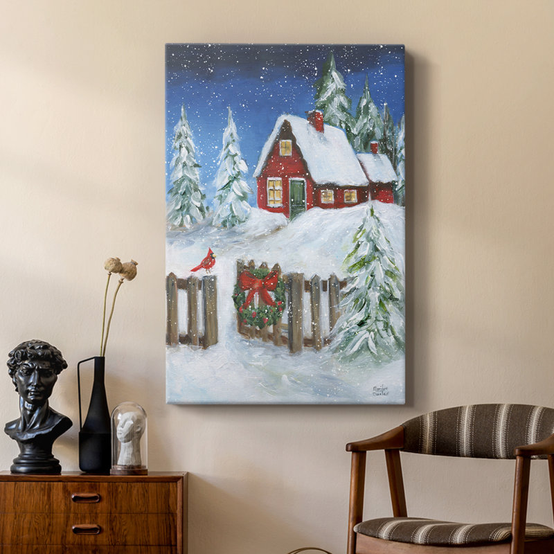 Cozy Christmas - galerie Cavas sur mesure, H 36 po x l 24 po