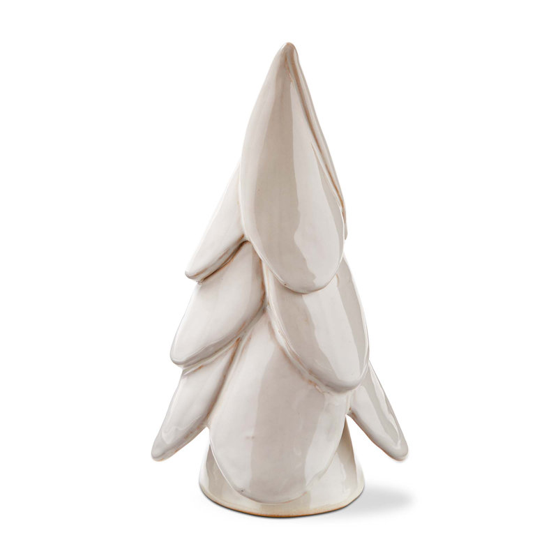Vail Tree Decor petit céramique blanche de tous les jours, 10 po x 5,25 po, Blanc