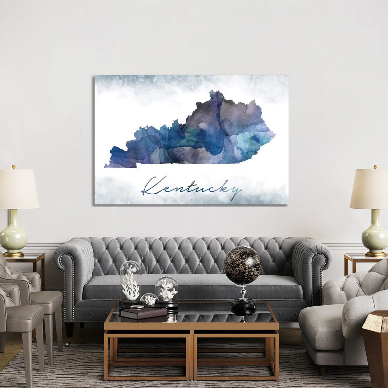 «South Carolina State Bluish», reproduction sur toile tendue, H 40 po x l 60 po x 1,5 po, Kentucky
