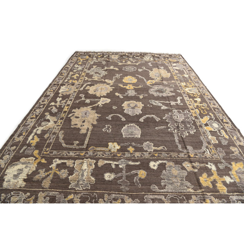 Tapis brun Odea