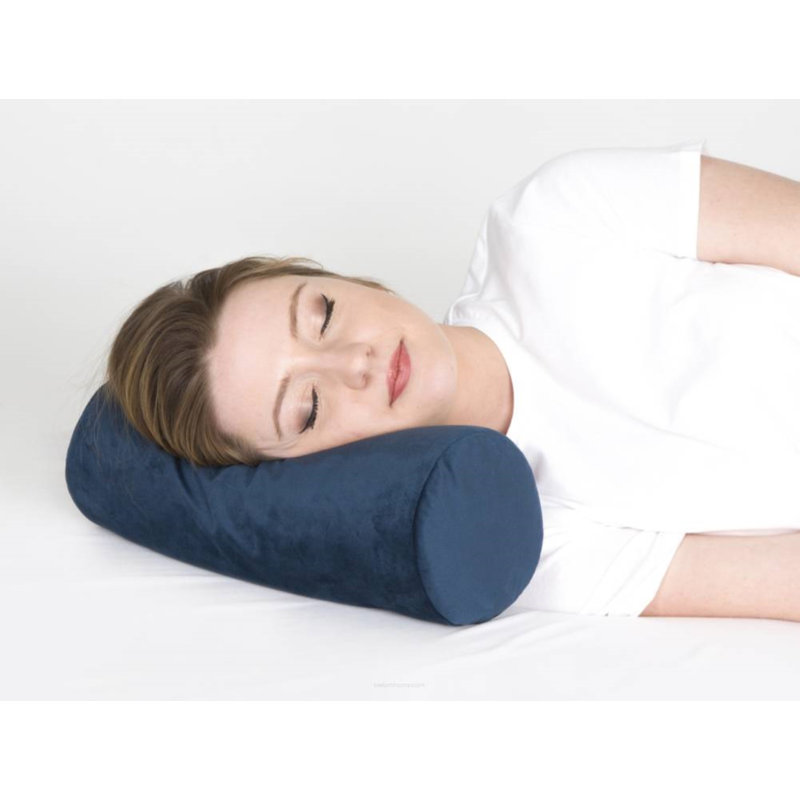 NAVY BLUE VELOUR ROLLER 15X40, 15 x 40cm
