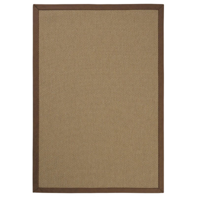 Saturna Leather Casa Border Sisal Carpet