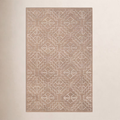 Tifton Hand-Tufted Geometric Wool Rug