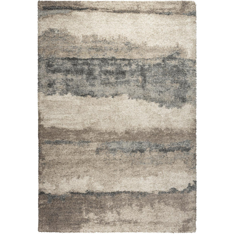 Abstract 120cm X 170cm Area Rug, Rectangle 133 x 195 cm, Green
