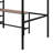 Full Size Metal Loft Bed With Desk And Lateral Storage Ladder-1938682884