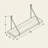 Callum Solid Spruce Wood Floating Wall Shelf