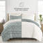 Ensemble de housse de couette en microfibre à motifs de literie ultra douce de style rustique moderne-105814066