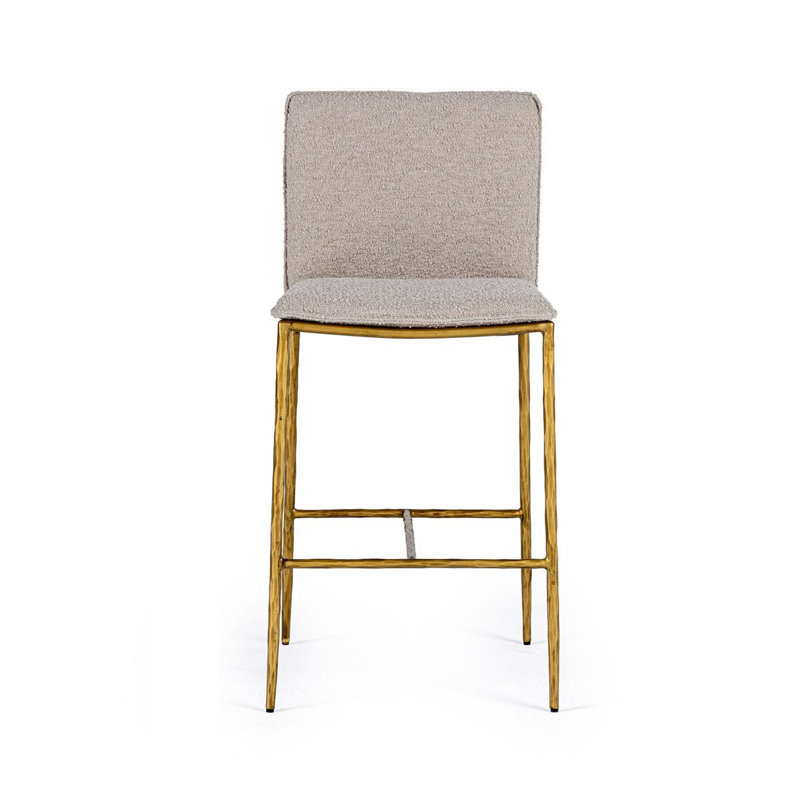 Tabouret de comptoir 26 po Ovando, Beige