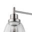 Jaylynn 3-Light 46cm Silver Industrial Style Modern Semi Flush Mount Ceiling Light