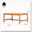 Ensemble de canapé 2 pièces avec causeuse d'extérieur et table basse-554926854