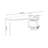 Red+Black+Clear Free Form Solid Wood+Barenia+Steel+Acrylic with 2 drawers desk-610568993-610569004