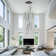 10 - Light Unique Rectangle LED Dimmable Pendant Long Staircase Chandelier