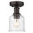 Alhana Glass Semi Flush Mount-1854697807