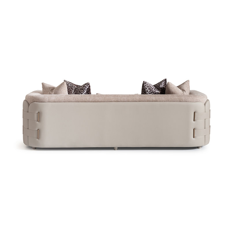 Canberra 3-Piece Living Room Set With Sofa And Two Cocktail Tables