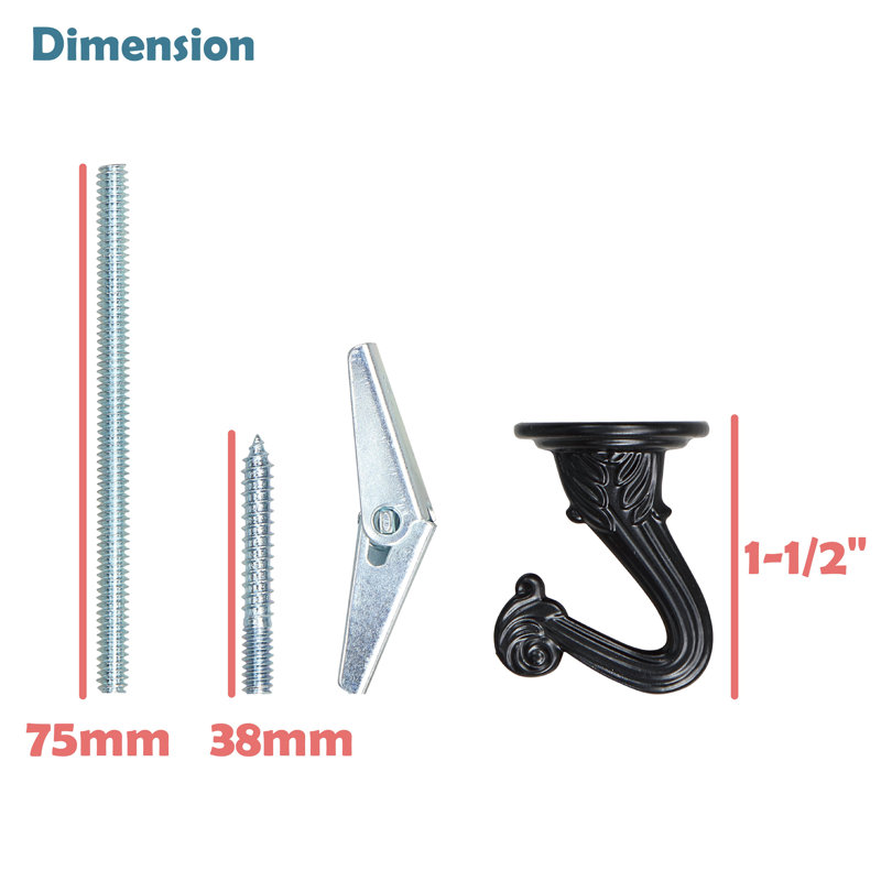 Wood Pegboard Accessory Kit 2 Piece Set