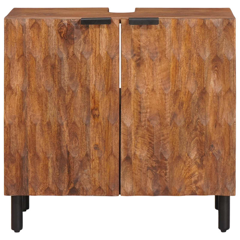 Bathroom Vanity with Basin, Brown