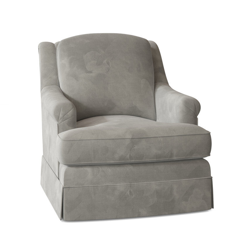 Milan 35.5" Wide Armchair, 9953 Mink, Stationary