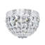 Petit Crystal 5 Light 12in x 6.5in Flush Mount in Polished Gold with Clear Radiance Crystals-1362455770-1362455771-1362455773