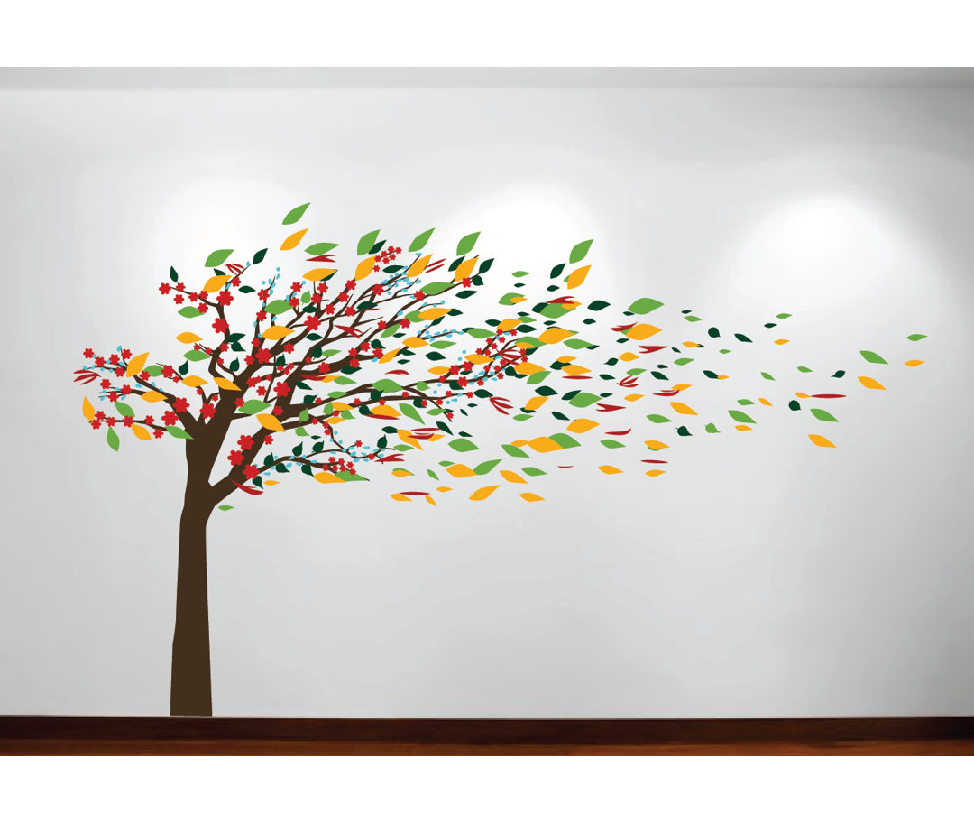 Plants & Flowers Non-Wall Damaging Wall Decal Innovative Stencils