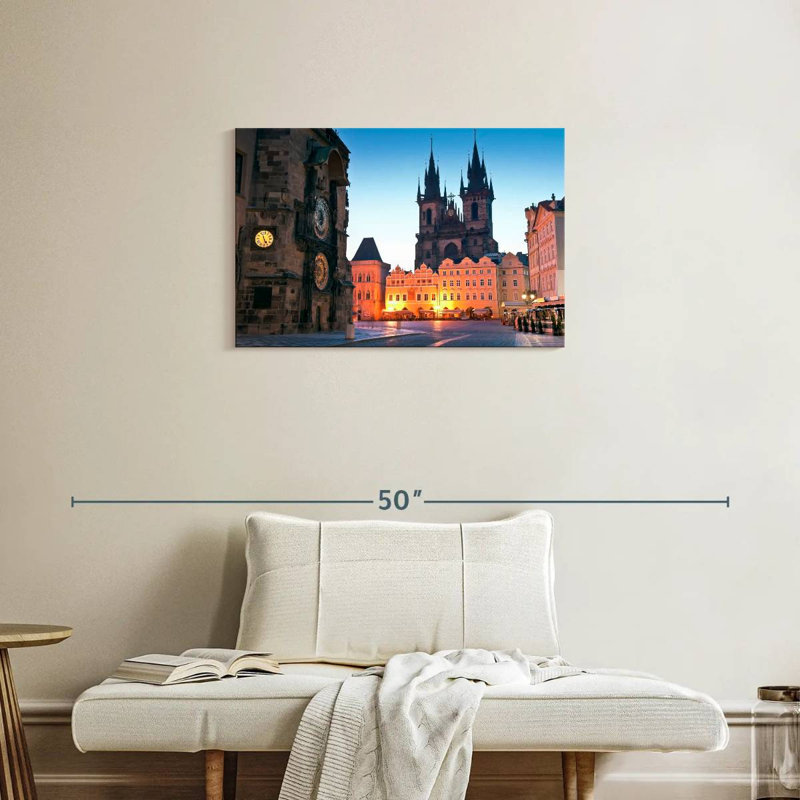 Nicci Prague Town Square, 20" H x 30" W