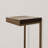 C Shape Rustic Side Table-795857649