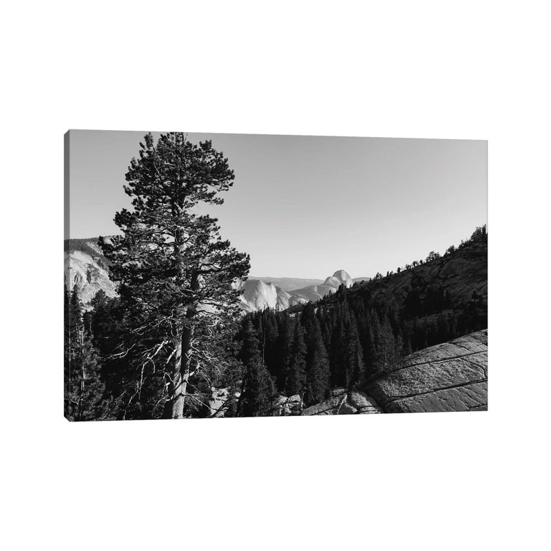 Olmsted Point, Yosemite National Park 1 Piece Wall Art on Canvas, 45.72cm H x 66.04cm W x 1.91cm D, Wrapped Canvas