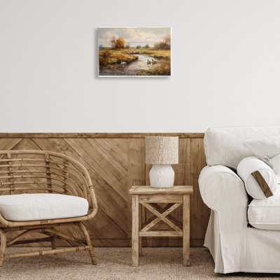 "Ducky Days", art mural sur bois par Petal Prints Design