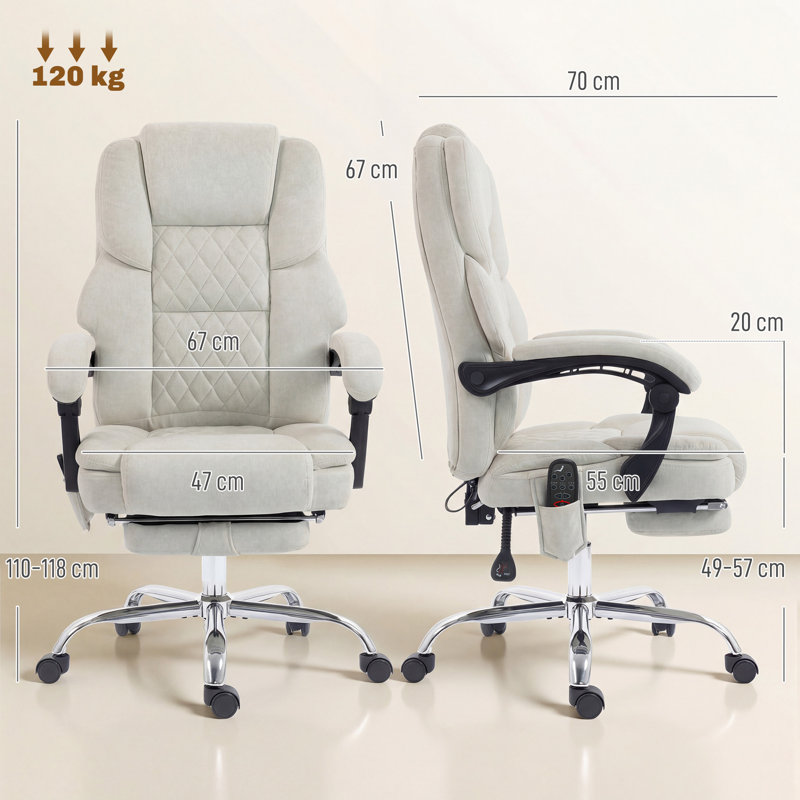 Velvet Office Chair