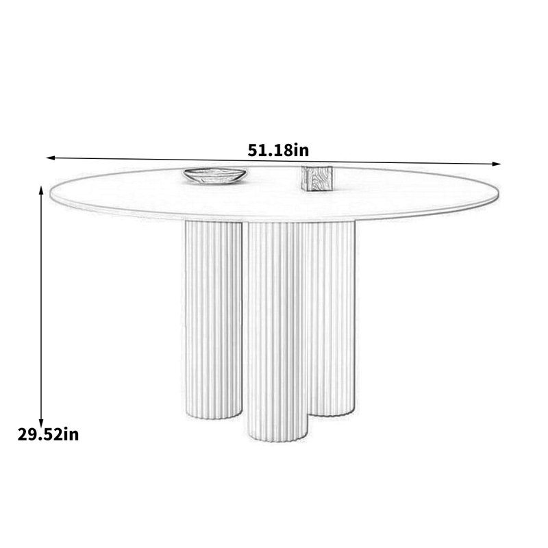 Farrer, H 29,52 po x L 51,18 po x l 51,18 po