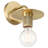 Central 1 Light Wall Sconce - Antique Brass Finish-783811616